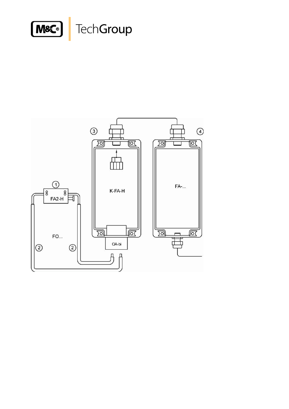 Description, Figure 1, Complete optical flow monitoring system | M&C TechGroup FA1-H Operator's manual User Manual | Page 9 / 15