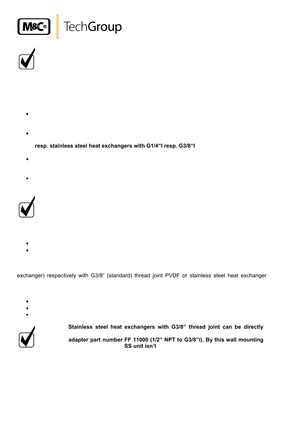 M&C TechGroup ECM Series Operator's manual User Manual | Page 12 / 25