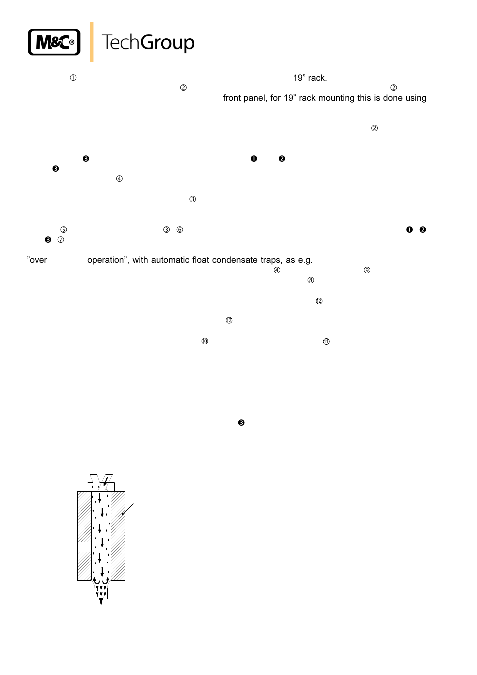 Function, Figure 3, Schematic diagram of functioning of heat exchanger | 10 function | M&C TechGroup EC-30_FD Operator's manual User Manual | Page 12 / 40