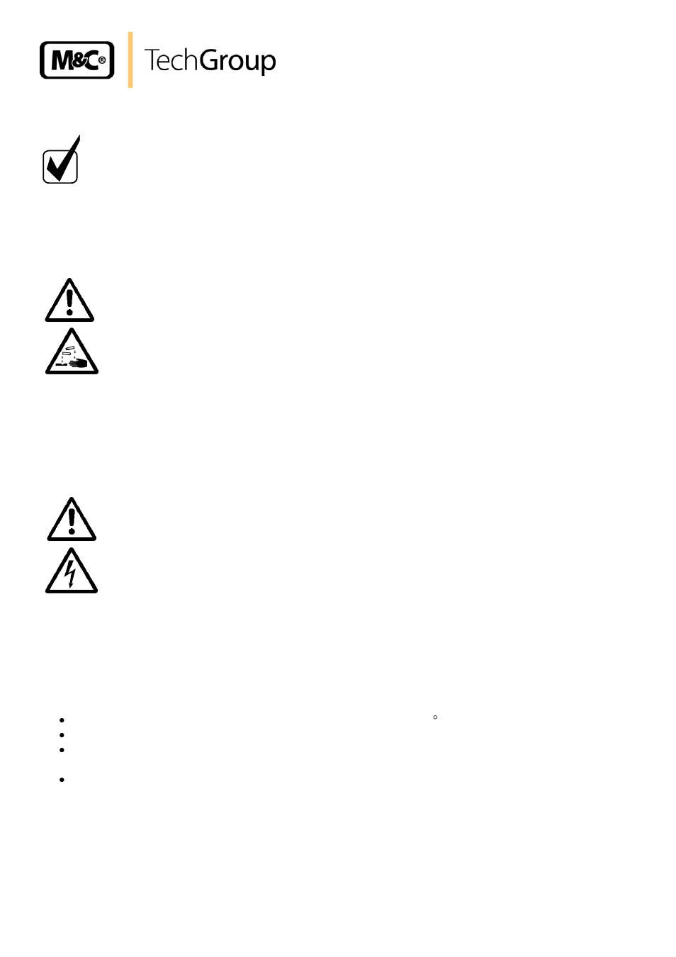 Closing down, Maintenance | M&C TechGroup EC-30_FD Operator's manual User Manual | Page 20 / 40