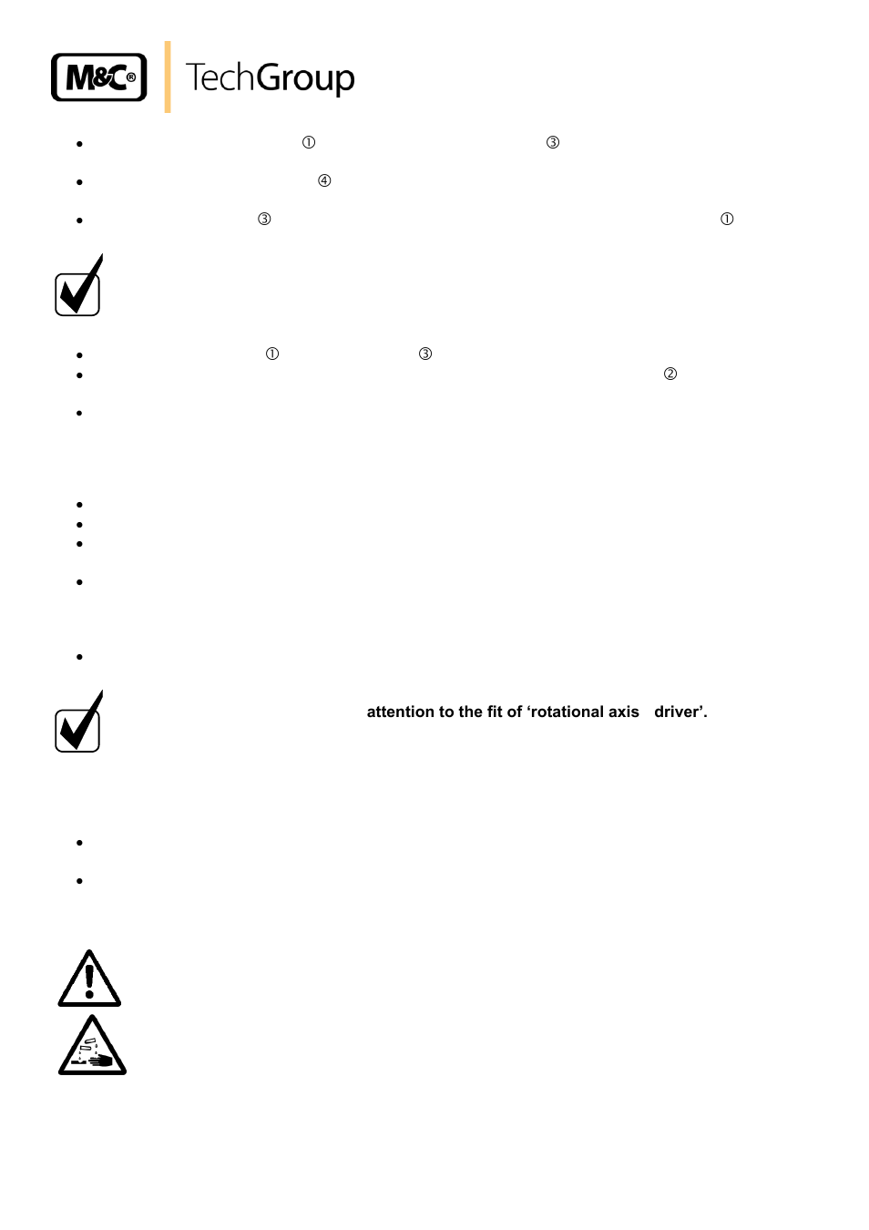 Change of contact pulleys and springs, Cleaning the pump head | M&C TechGroup EC-30_FD Operator's manual User Manual | Page 22 / 40
