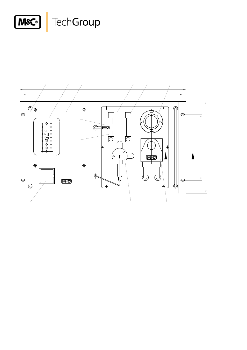 Description, Figure 1, Front view of the css | 8description, Figure 1 front view of the css | M&C TechGroup CSS Series Operator's manual User Manual | Page 10 / 41