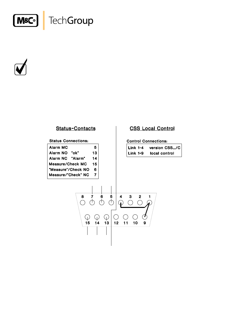 Local control, Figure 9 | M&C TechGroup CSS Series Operator's manual User Manual | Page 20 / 41