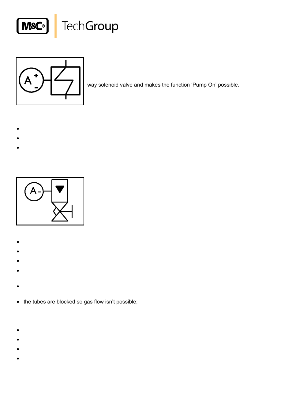 Cooler alarm/temperature controller alarm, Flow alarm | M&C TechGroup CSS Series Operator's manual User Manual | Page 34 / 41