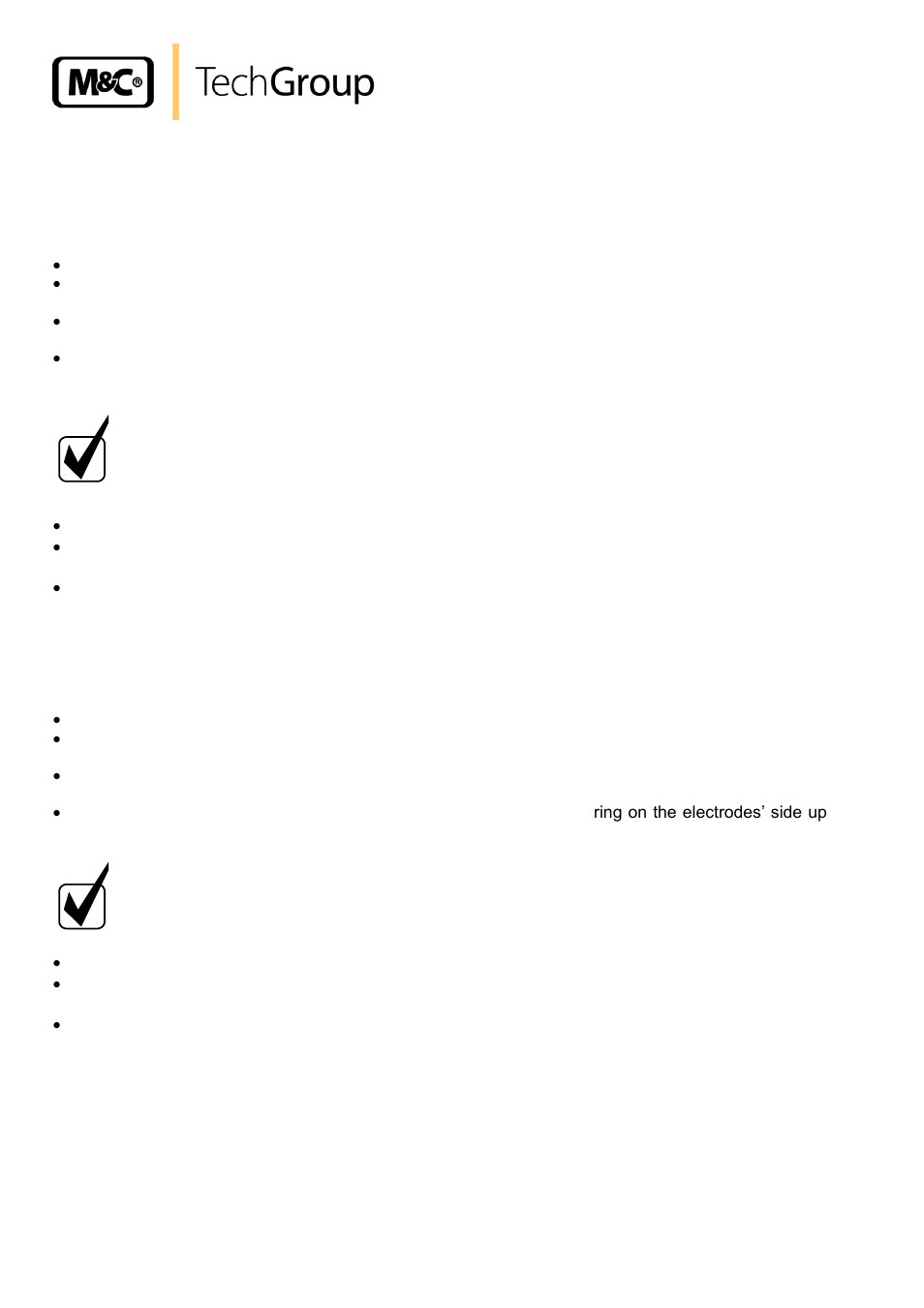 M&C TechGroup LA 1.4 Operator's manual User Manual | Page 12 / 25