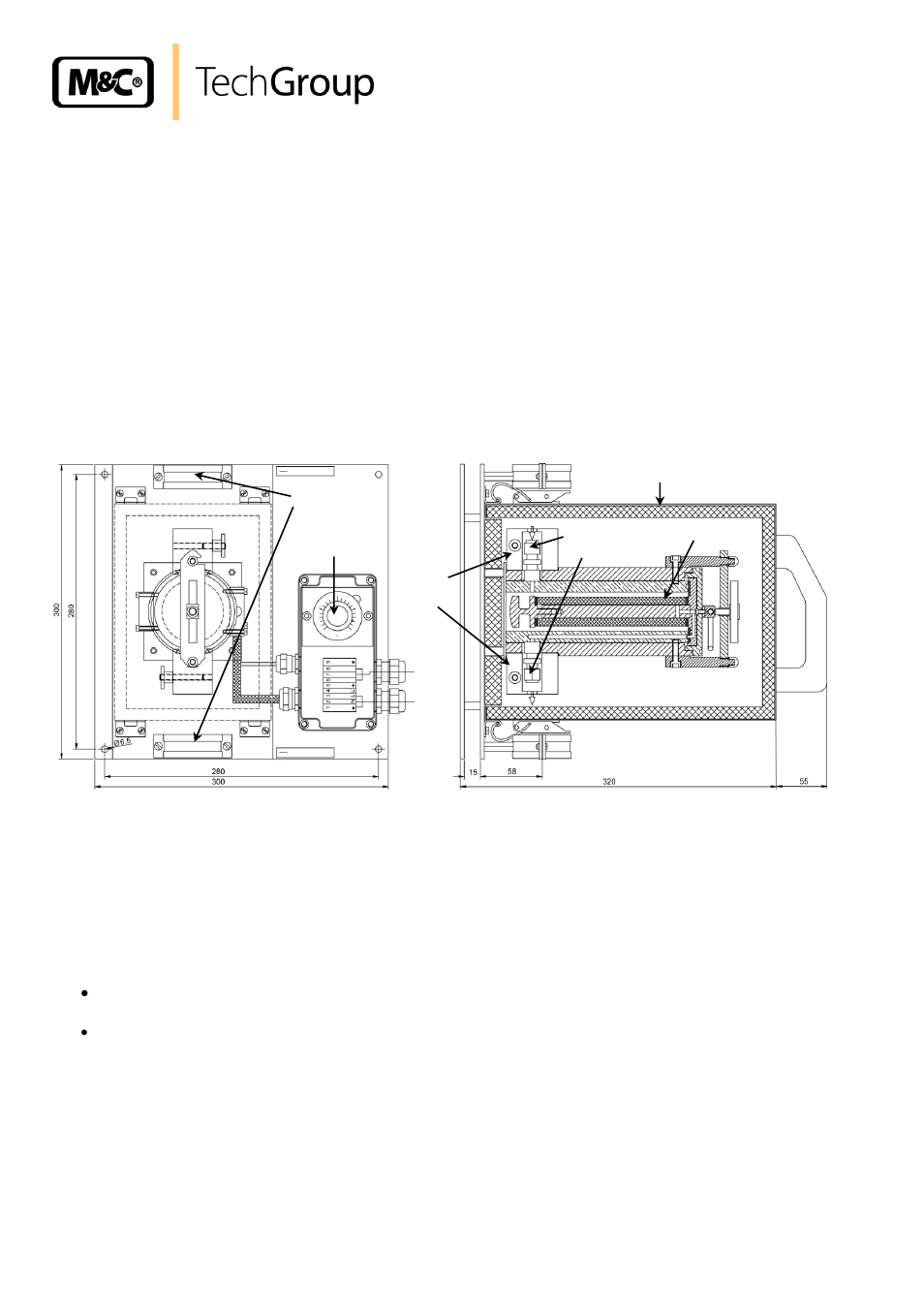 Description, Reception and storage, Figure 1 | Heated filter fss-../h350, 9description, 10 reception and storage | M&C TechGroup FSS-..._H350 Operator's manual User Manual | Page 8 / 14