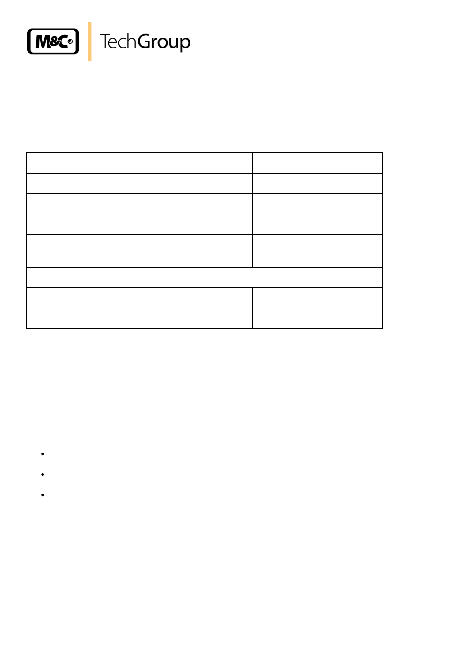 Mounting | M&C TechGroup SP2100-H Operator's manual User Manual | Page 10 / 16