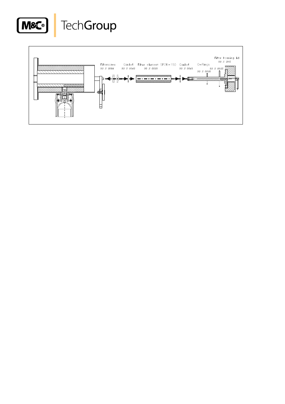 Switching off, Figure 2, Replacing the filter element | M&C TechGroup SP2100-H Operator's manual User Manual | Page 14 / 16