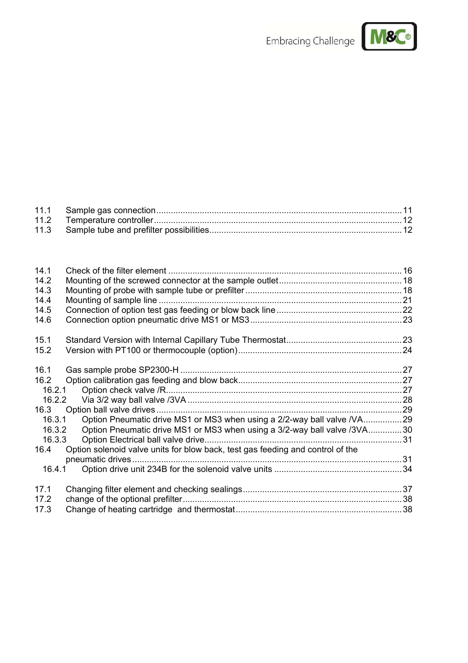 M&C TechGroup SP2400-H Operator's manual User Manual | Page 2 / 53