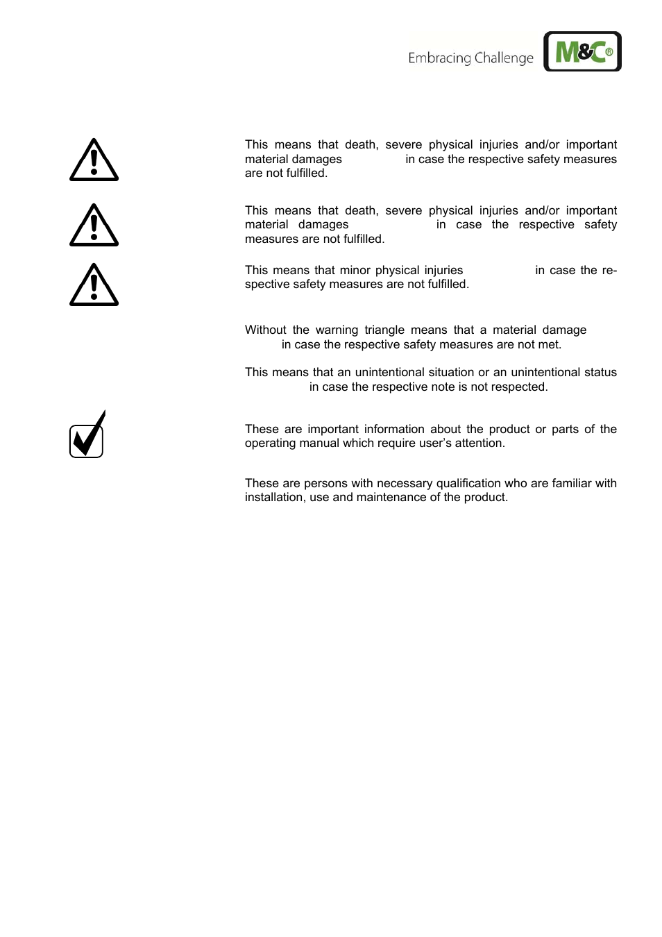 M&C TechGroup SP2400-H Operator's manual User Manual | Page 7 / 53