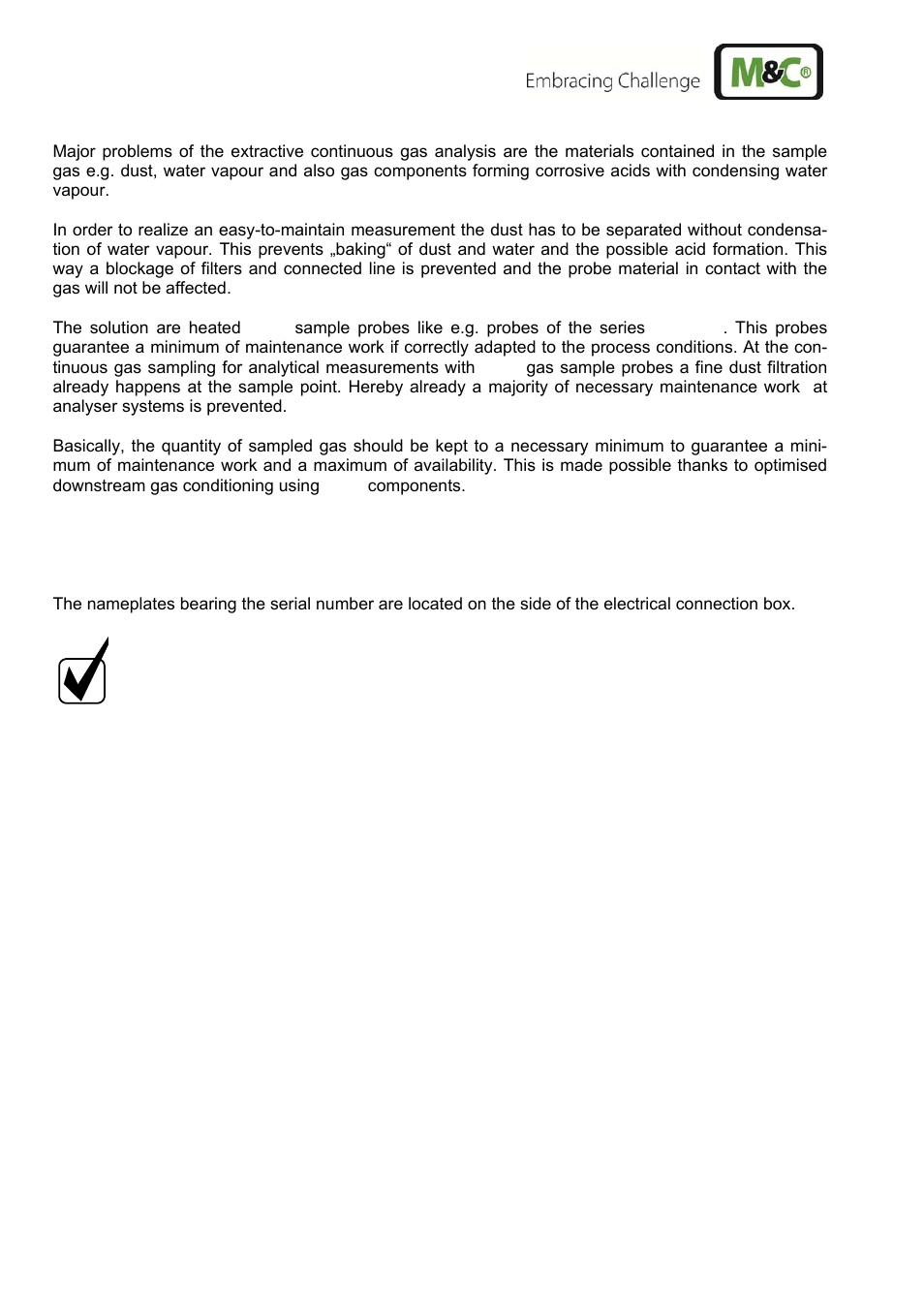 M&C TechGroup SP2400-H Operator's manual User Manual | Page 8 / 53