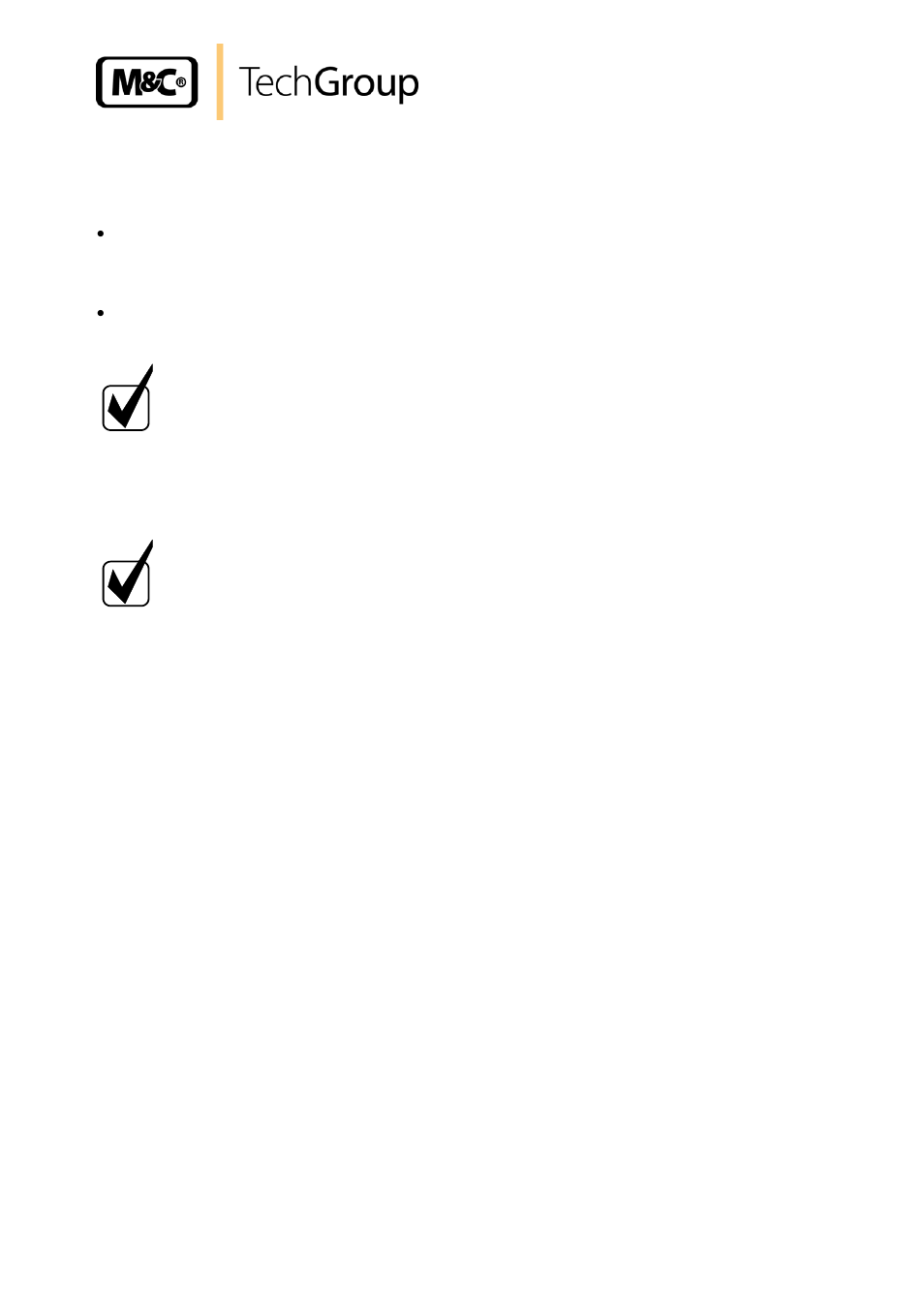 Receipt of goods and storage, Installation instructions | M&C TechGroup SS-5_3 Operator's manual User Manual | Page 11 / 22