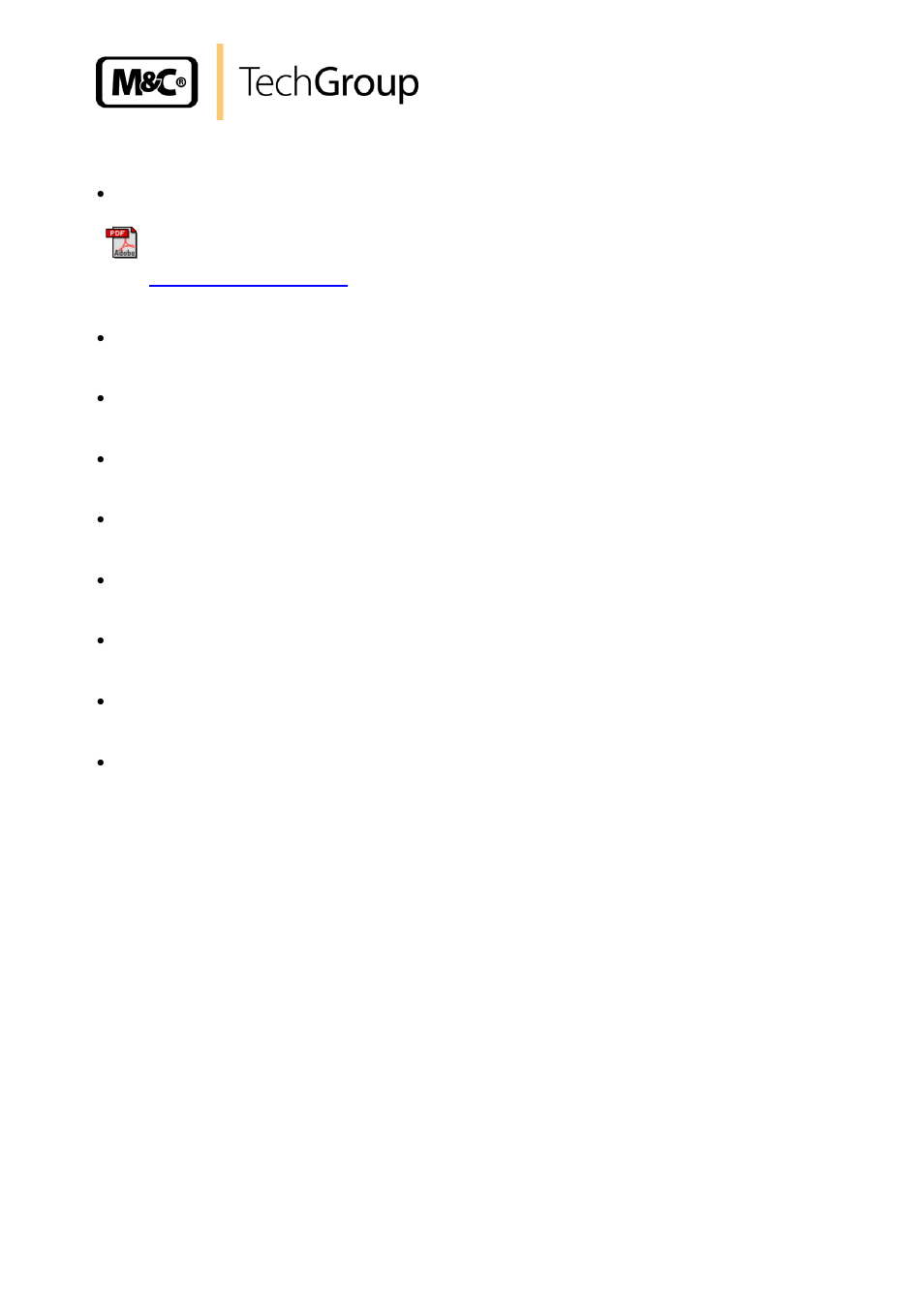 Appendix | M&C TechGroup SS-5_3 Operator's manual User Manual | Page 21 / 22