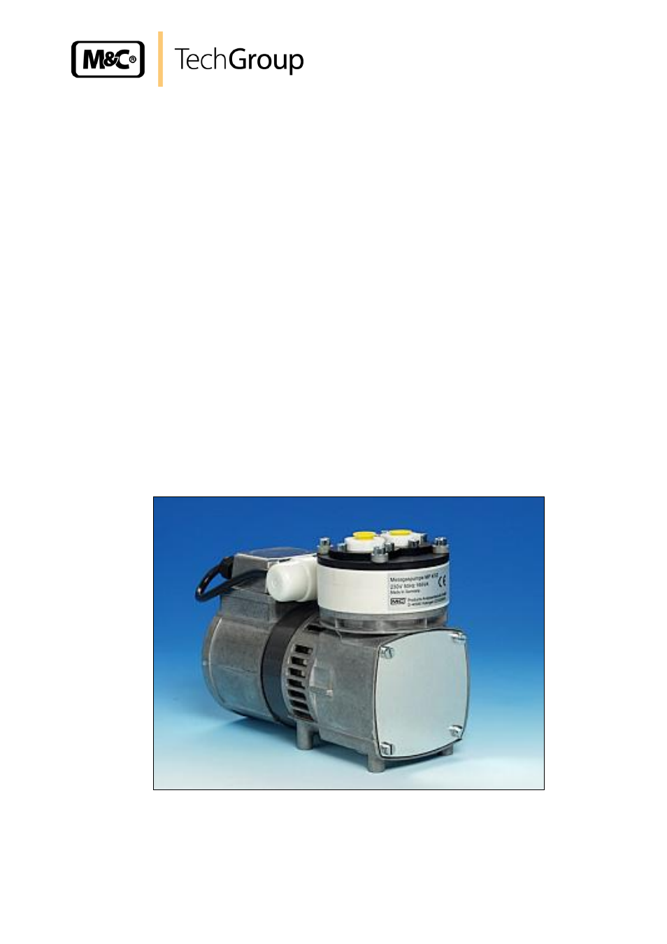 M&C TechGroup MP47_D Operator's manual User Manual | 22 pages