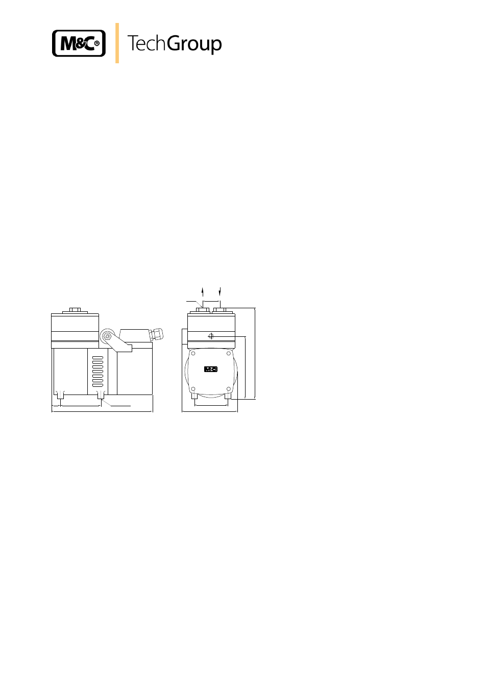 Breakage monitoring system, Application, Description | Figure 5, Pump mp47 .../d with the standard motor, 1 application, 2 description | M&C TechGroup MP47_D Operator's manual User Manual | Page 11 / 22