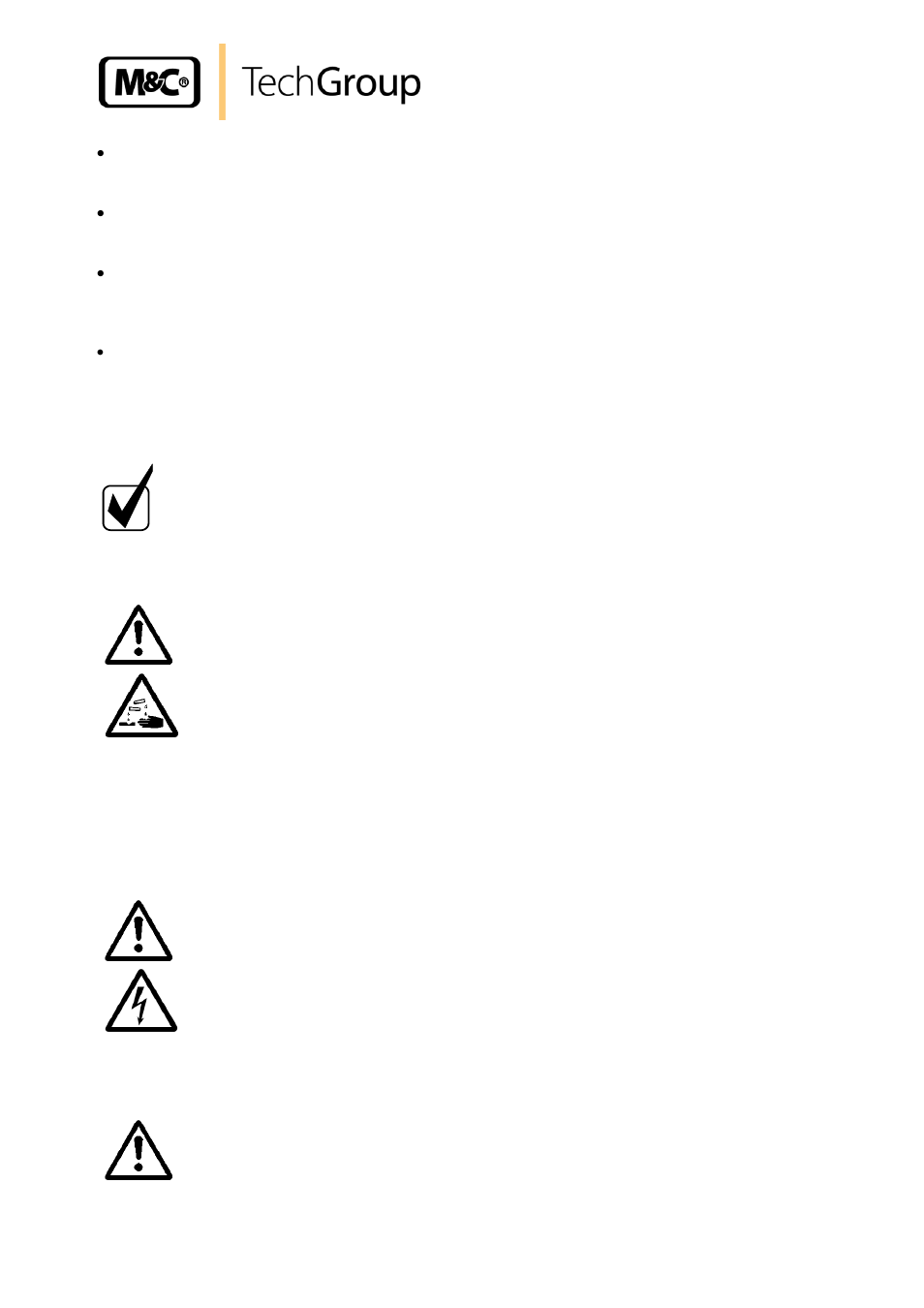 Closing down, Maintenance | M&C TechGroup MP47_D Operator's manual User Manual | Page 17 / 22