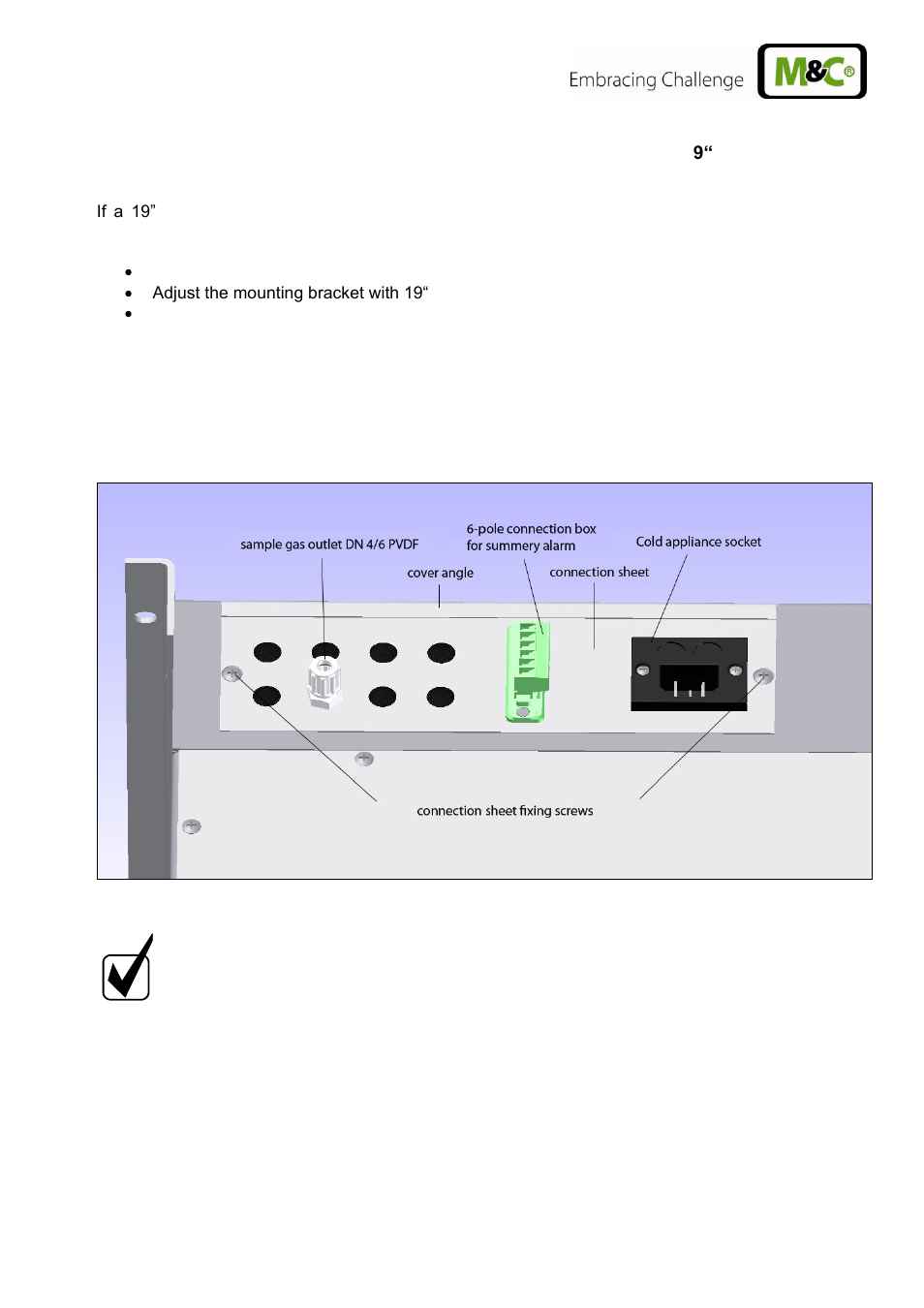 Supply connections, Hose connections, Figure 5 | Hose connections css-v | M&C TechGroup CSS-V2 Operator's manual User Manual | Page 15 / 31