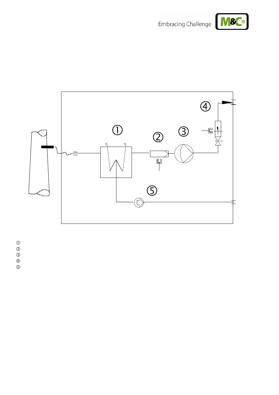 Application, Figure 1, Scheme of gas flow css-v1 | M&C TechGroup CSS-V2 Operator's manual User Manual | Page 8 / 31