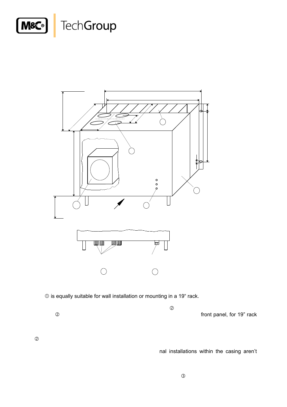 Description, Figure 2, Ec-ex cooler | 11 description | M&C TechGroup EC-EX Operator's manual User Manual | Page 10 / 33