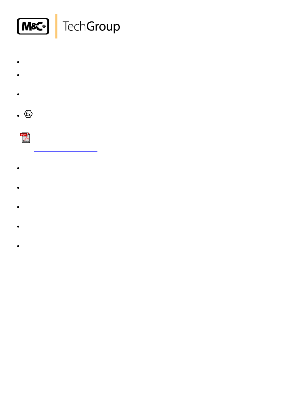 Appendix | M&C TechGroup EC-EX Operator's manual User Manual | Page 26 / 33