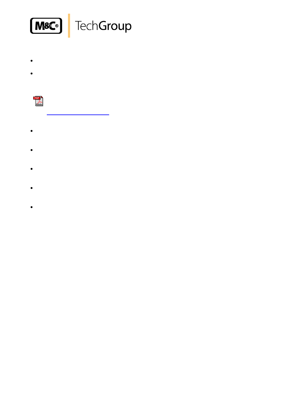 Appendix | M&C TechGroup ECP20-2 Operator's manual User Manual | Page 23 / 25
