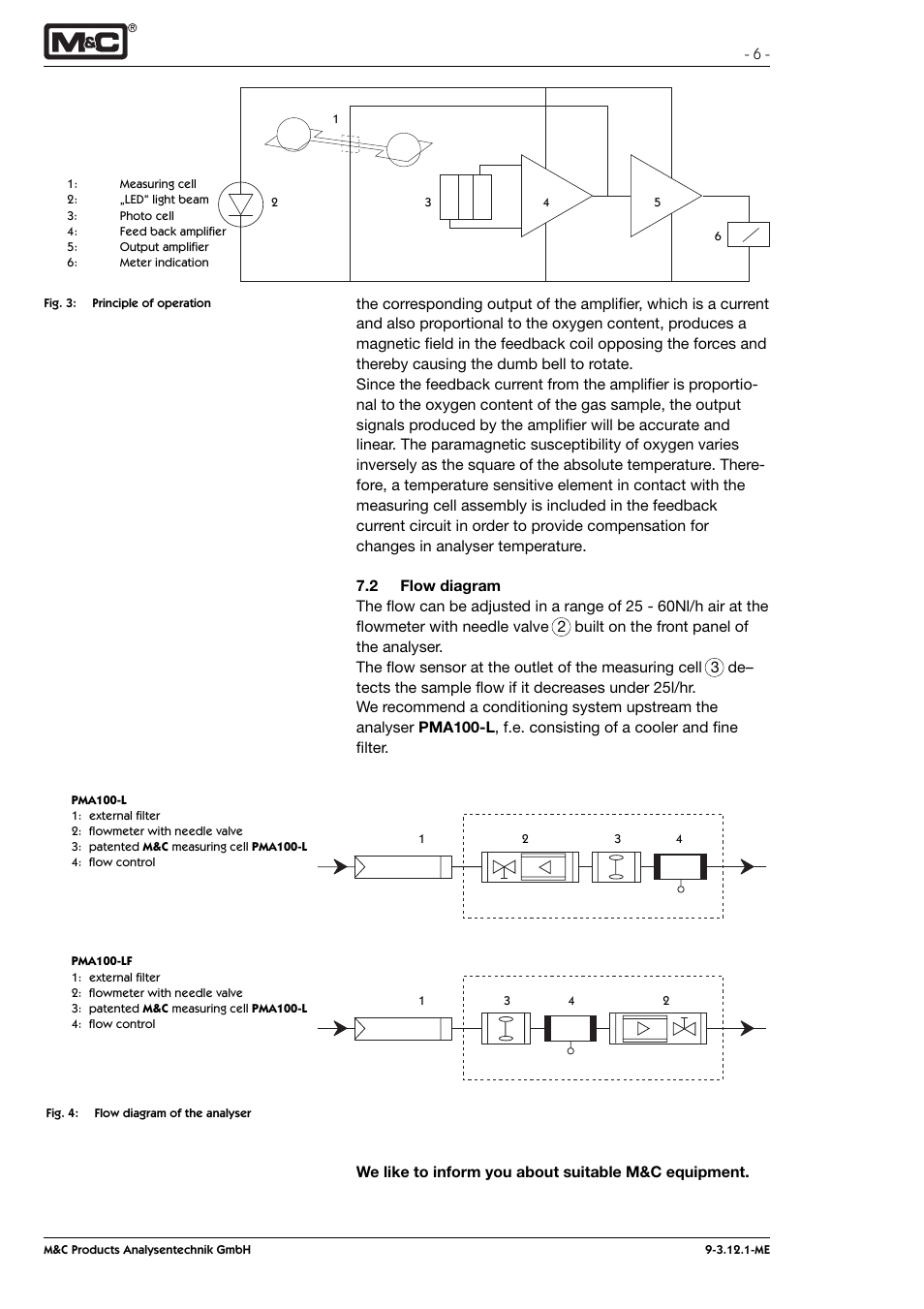 M&C TechGroup PMA 100-L Operator's manual User Manual | Page 6 / 30