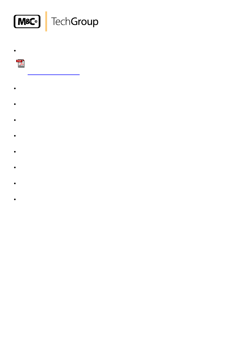 Appendix | M&C TechGroup PSS-5_3 Operator's manual User Manual | Page 22 / 23