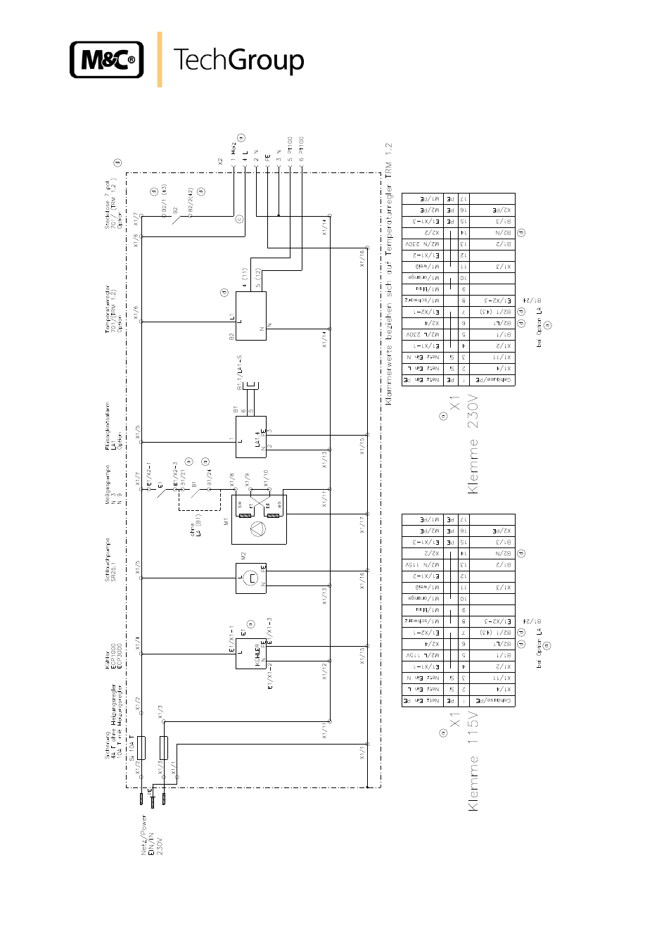 Figure 4, Circuit diagram ss-5 and ss-5/3, 115v and 230v | M&C TechGroup PSS-5_3 Operator's manual User Manual | Page 23 / 23