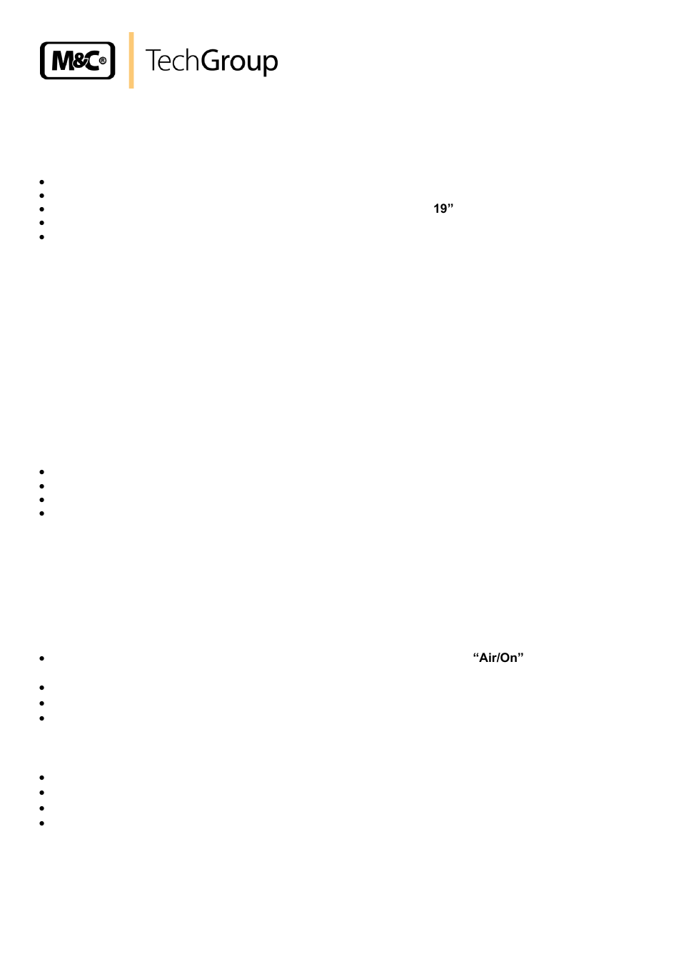 Swing piston compressor, Air suction filter (only ba-p4 version), High-efficiency particle-condensate filter | M&C TechGroup BA-P4 Operator's manual User Manual | Page 18 / 28