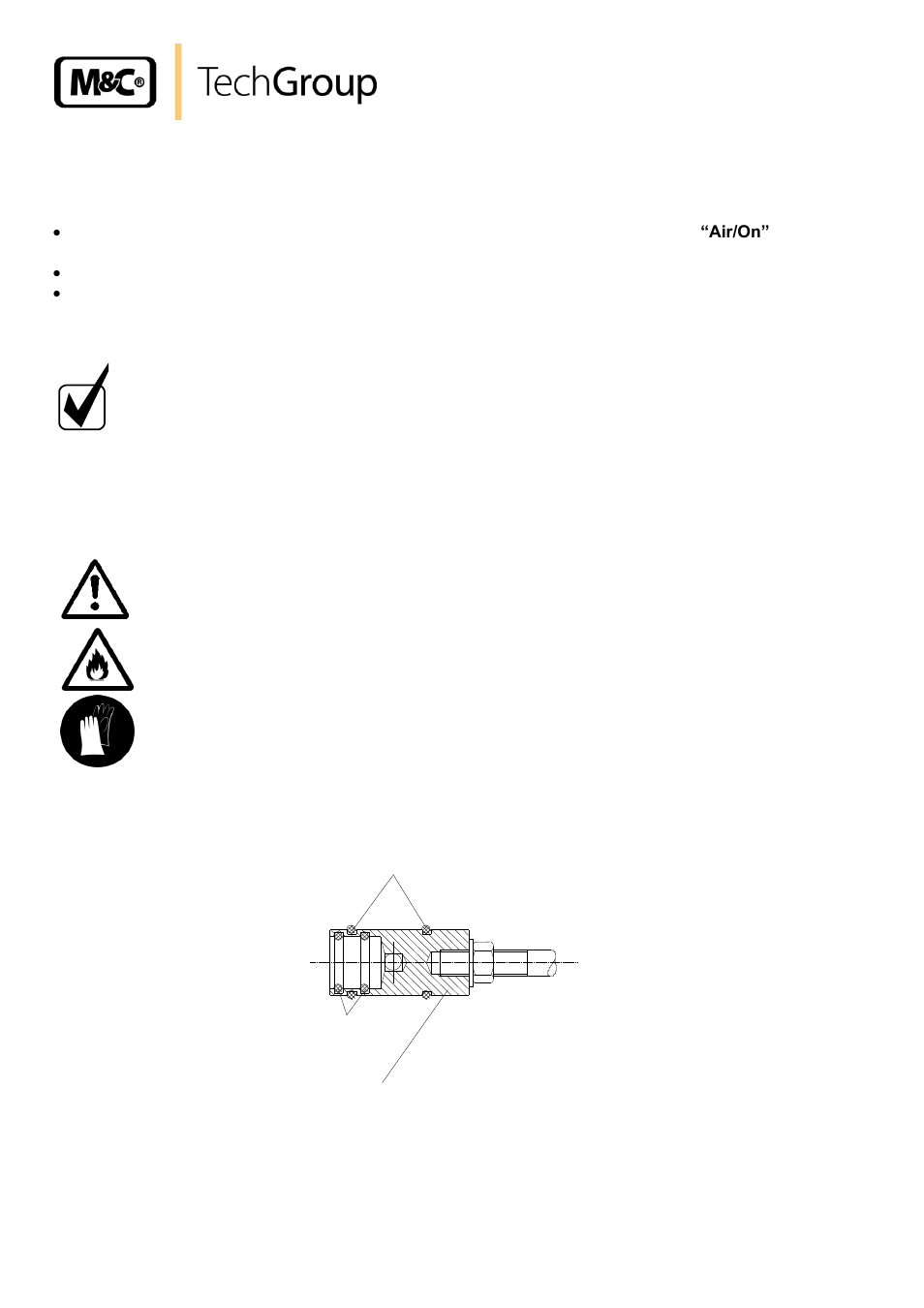 Adsorber cartridge replacement, O-ring seal replacement, Figure 4 | Catalyst cartridge adapter | M&C TechGroup BA-P4 Operator's manual User Manual | Page 20 / 28