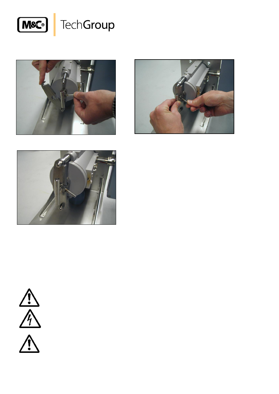 Electrical connections, Figure 4, Removing the new filter housing lid | M&C TechGroup SP2020-H_C_I_BB_F Operator's manual User Manual | Page 16 / 29