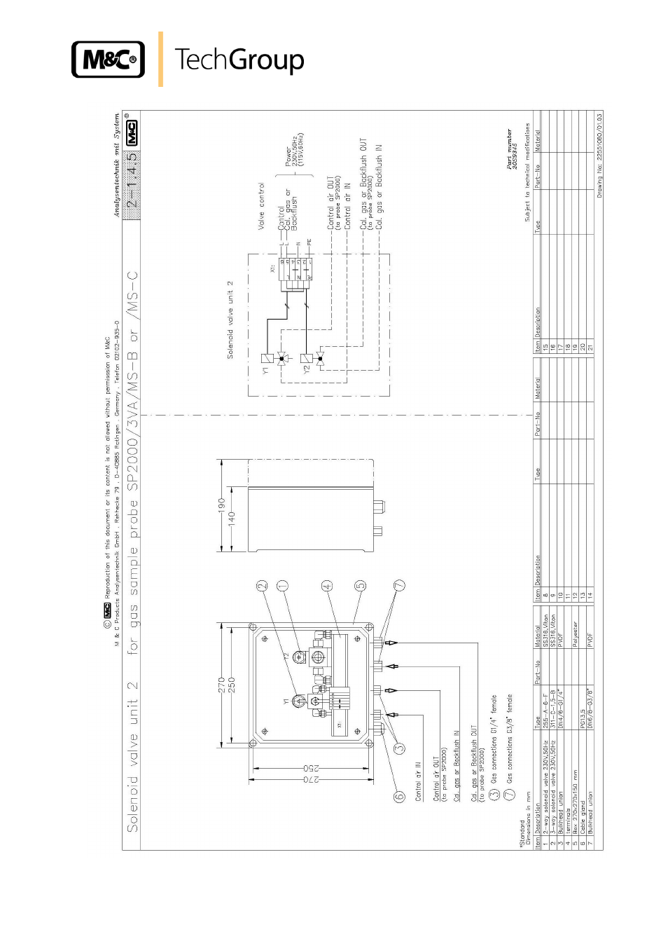 Figure 13, Solenoid valve unit 2 | M&C TechGroup SP2020-H_C_I_BB_F Operator's manual User Manual | Page 29 / 29