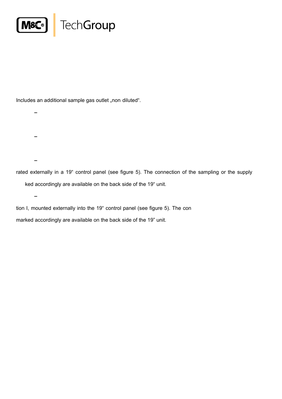 Variations | M&C TechGroup DIL-1_(H) Operator's manual User Manual | Page 10 / 29