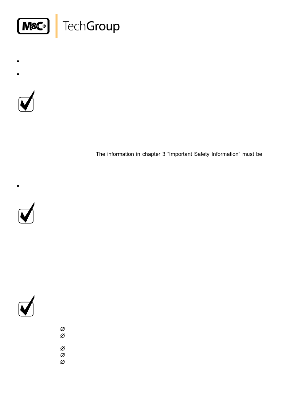 Receipt and storage, Installation information, Installation | Connection of the supply or sample lines | M&C TechGroup DIL-1_(H) Operator's manual User Manual | Page 18 / 29