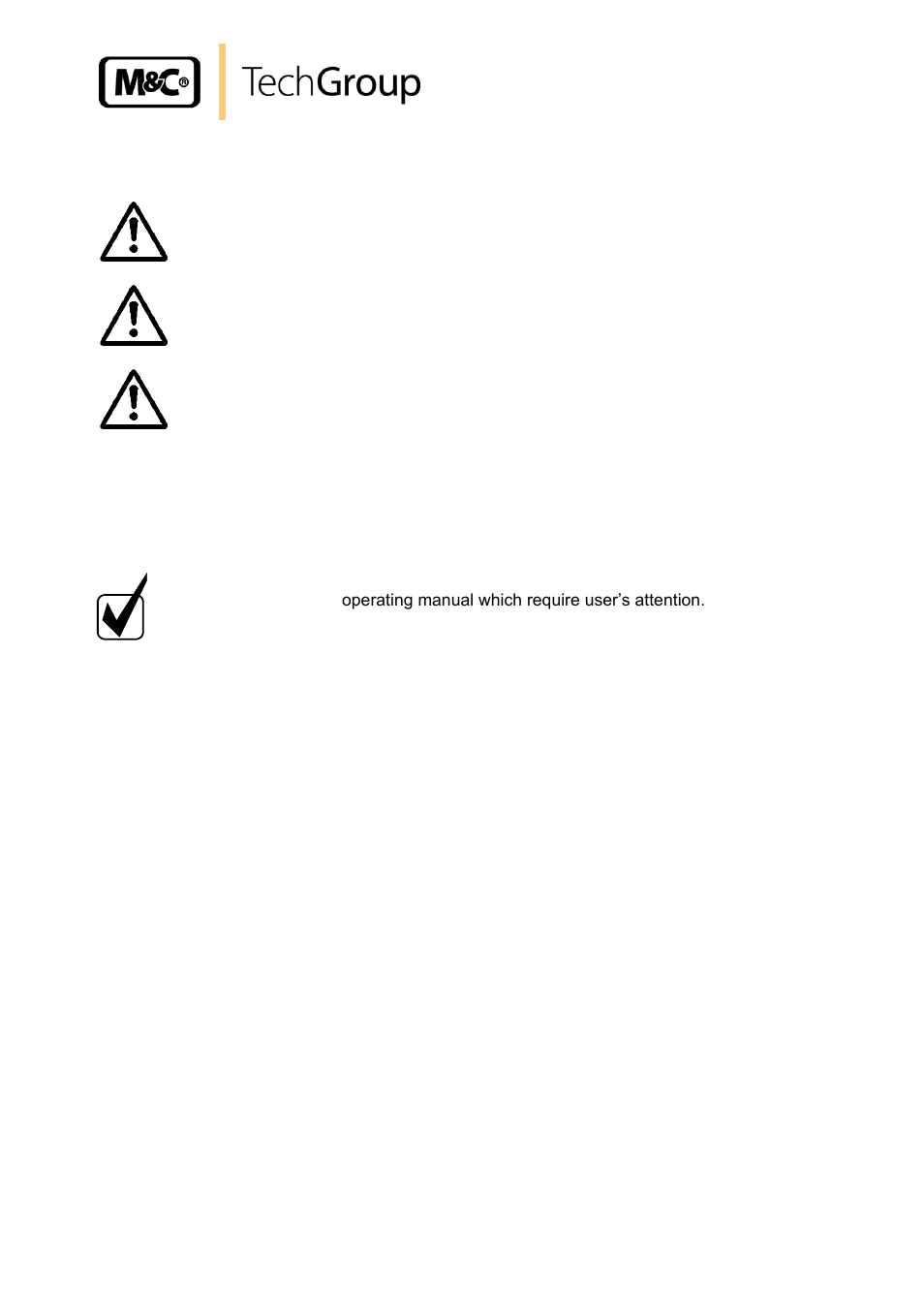 Used terms and signal indications | M&C TechGroup DIL-1_(H) Operator's manual User Manual | Page 7 / 29