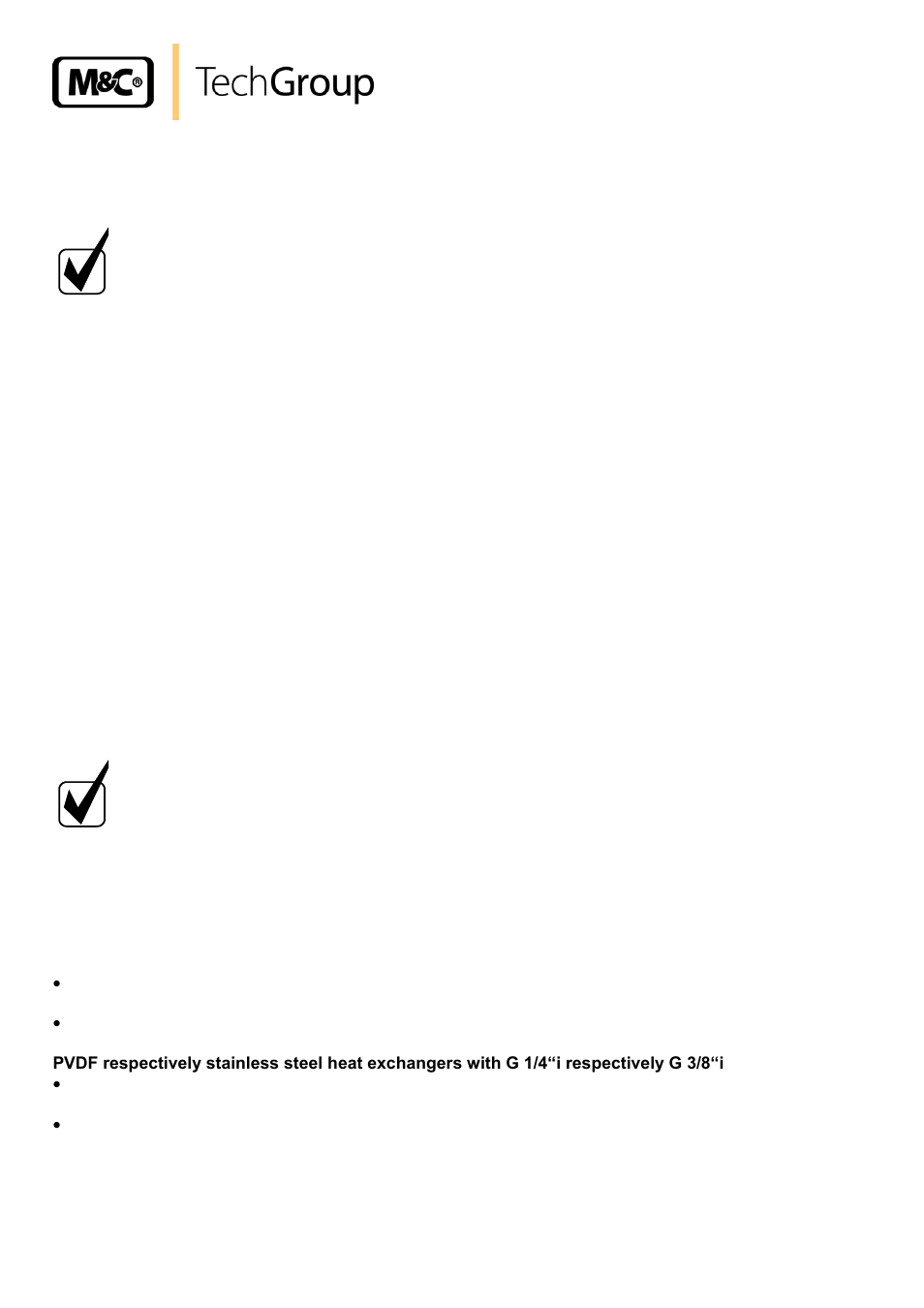 Installation instructions, Supply connections, Hose connections | M&C TechGroup ECP3000 Operator's manual User Manual | Page 12 / 30