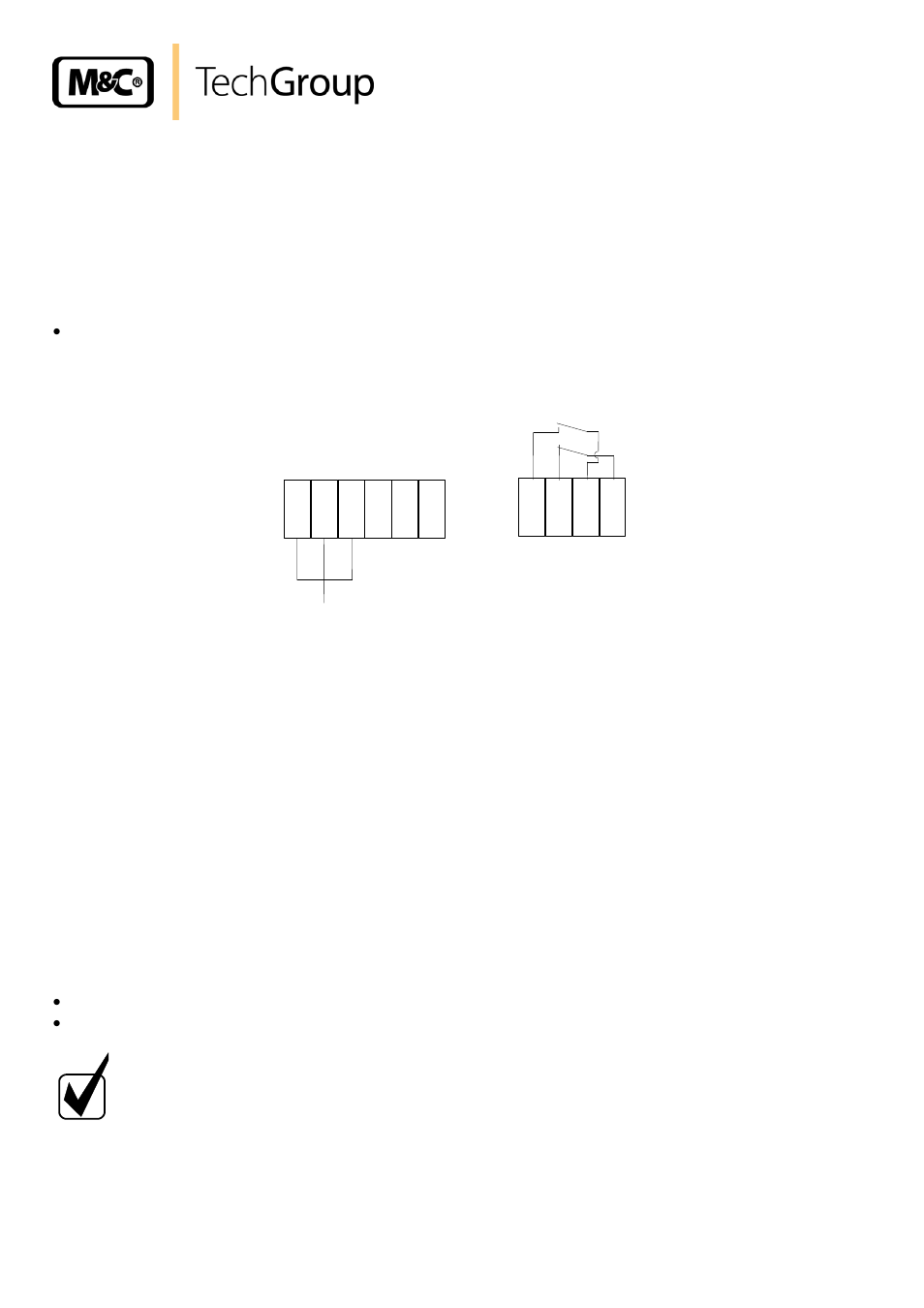 Starting, Figure 4, Terminals for mains supply and temperature alarm | 13 starting | M&C TechGroup ECP3000 Operator's manual User Manual | Page 14 / 30