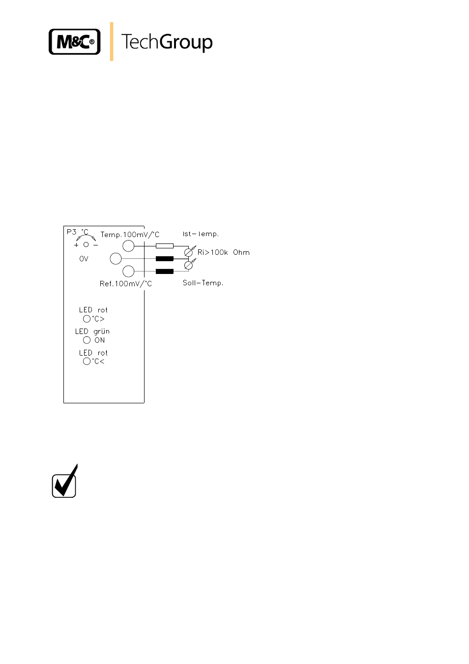 Temperature setting and control the ecp cooler, Figure 5, Temperature adjustment | 17 temperature setting and control the ecp cooler | M&C TechGroup ECP3000 Operator's manual User Manual | Page 19 / 30