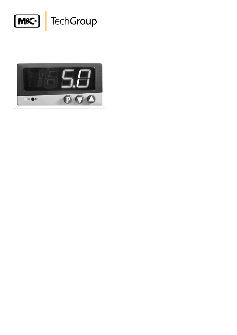 Changing the set value, Changing the temperature alarm window, Figure 7 | Front view of the temperature controller | M&C TechGroup EC-L Series Operator's manual User Manual | Page 18 / 21