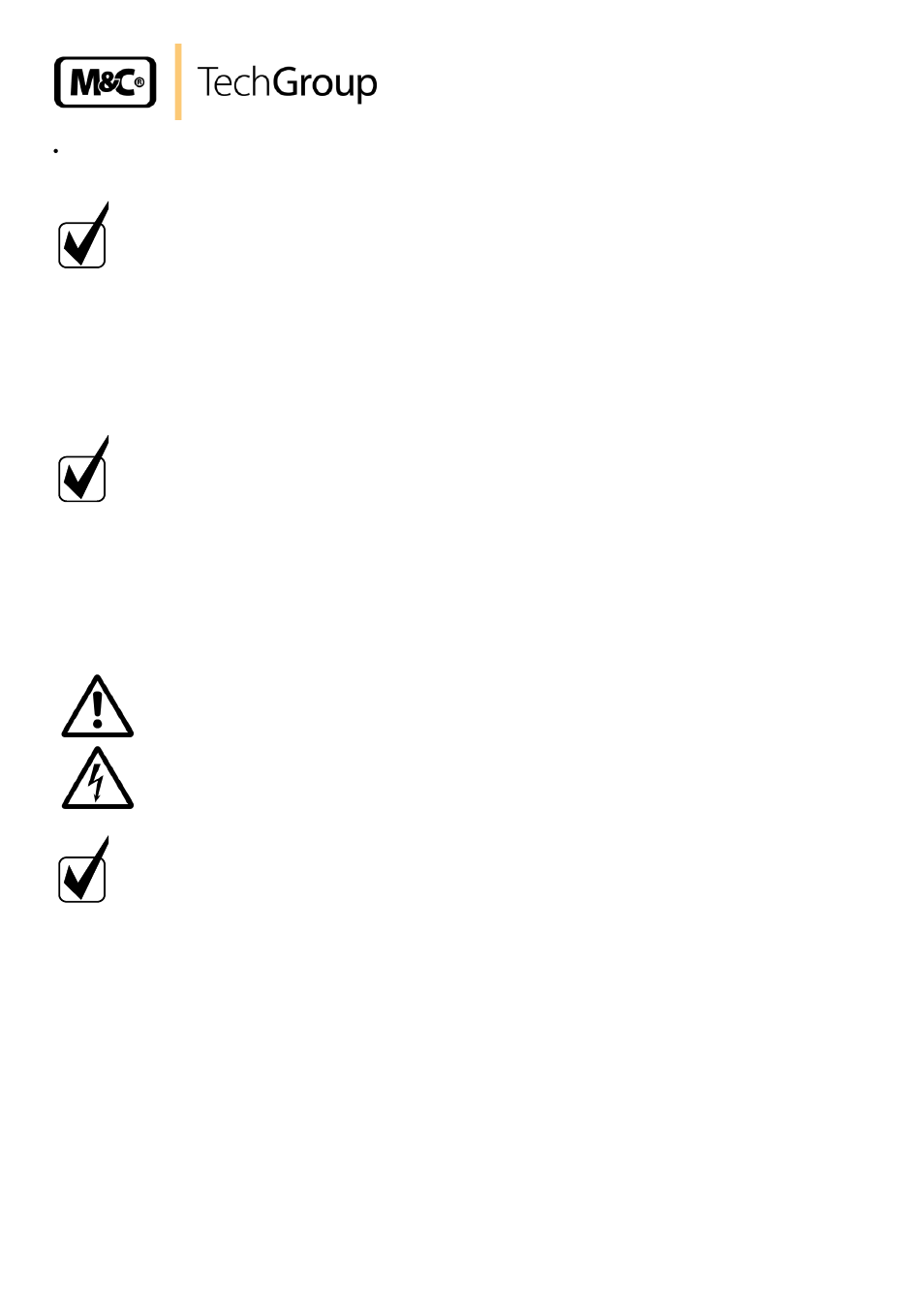 Instructions for installation | M&C TechGroup MP47-Z-BPR150 Operator's manual User Manual | Page 10 / 19