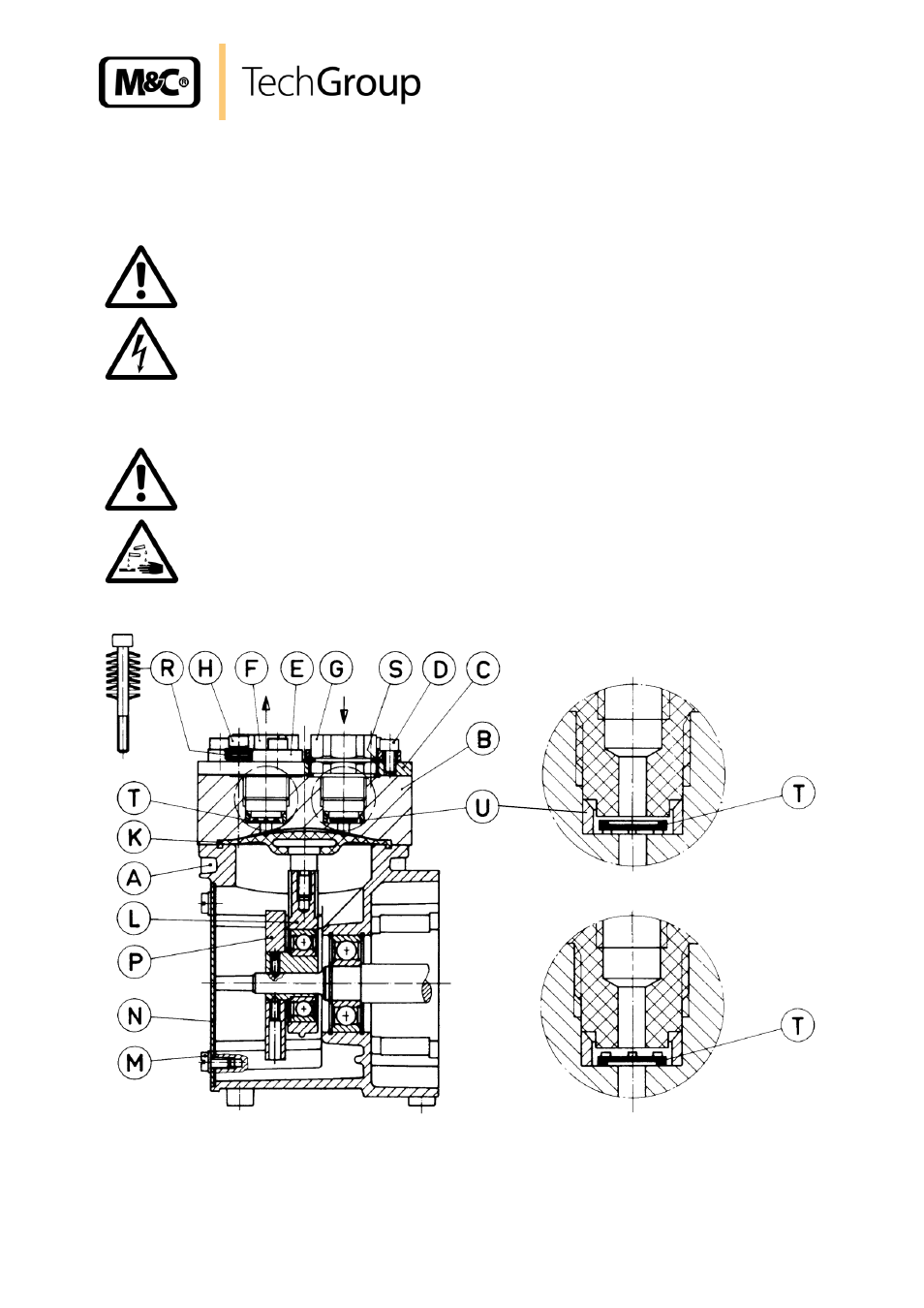 Maintenance, Illustration 4, Sectional drawing | M&C TechGroup MP47-Z-BPR150 Operator's manual User Manual | Page 15 / 19