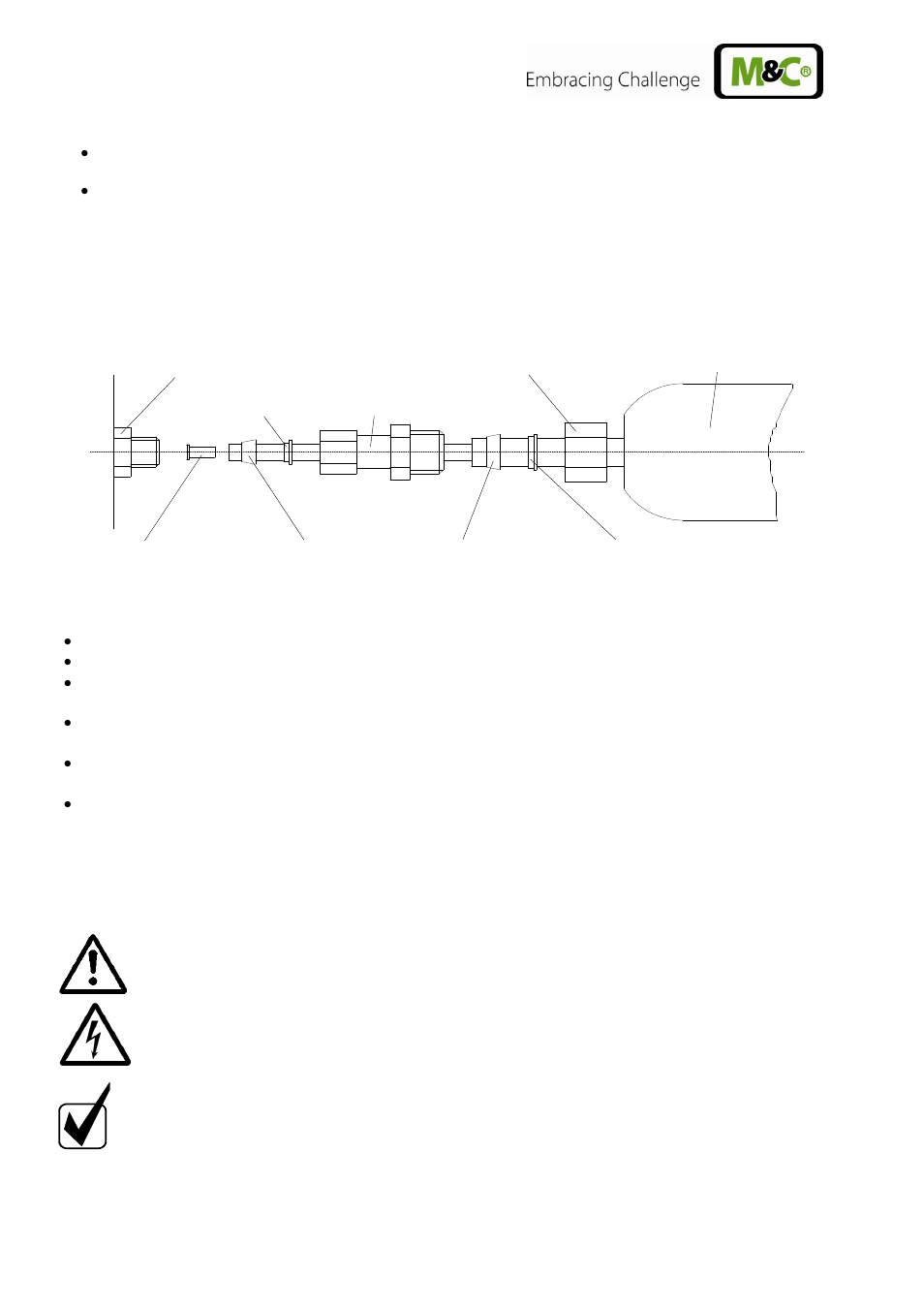 Electrical connections, Figure 5, Connecting heated line dn4/6 with antikink adapter | M&C TechGroup CSS-VC2 Operator's manual User Manual | Page 20 / 56