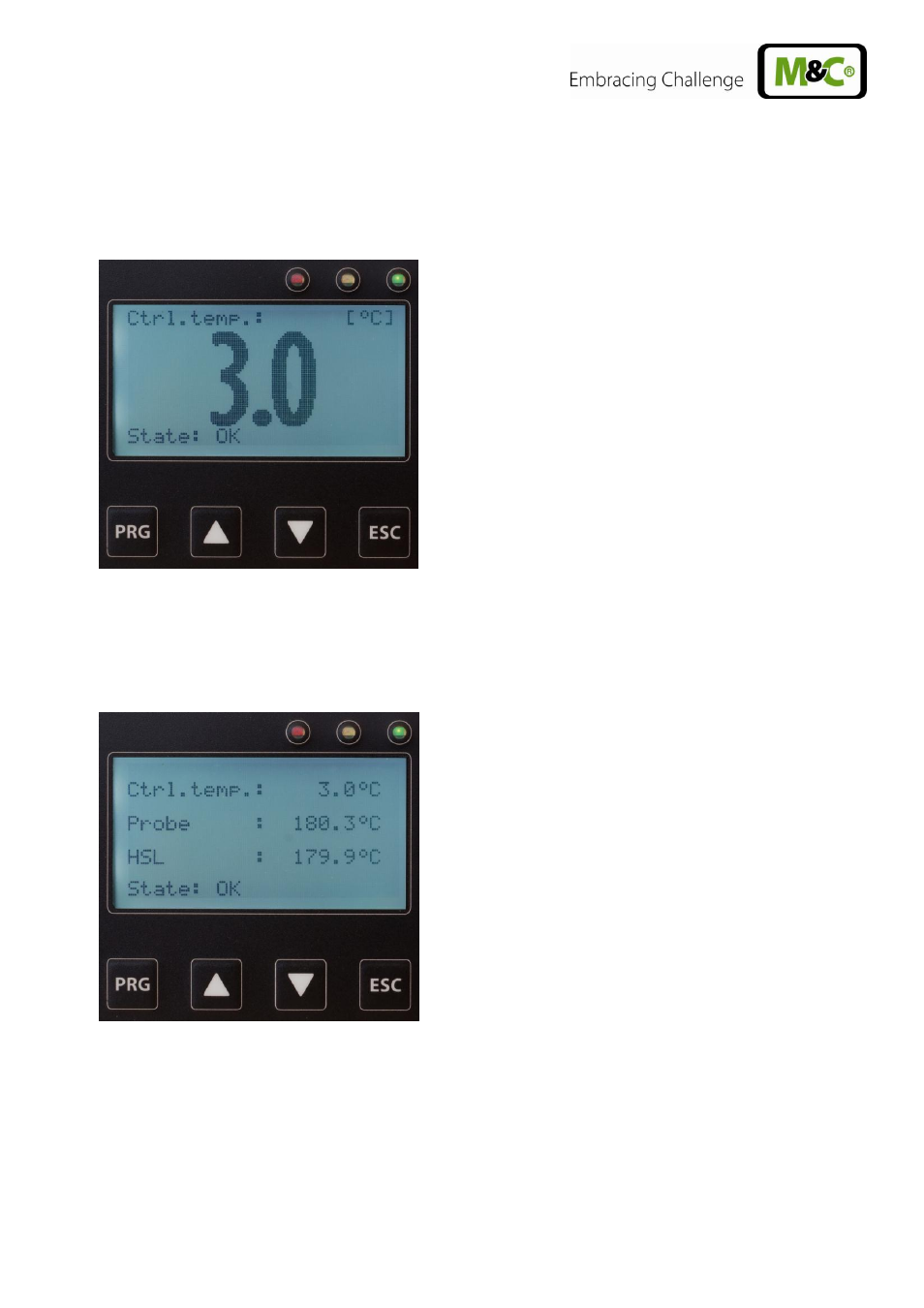 Operation of the multifunctional control unit tcu, Figure 15, Figure 16 | M&C TechGroup CSS-VC2 Operator's manual User Manual | Page 31 / 56