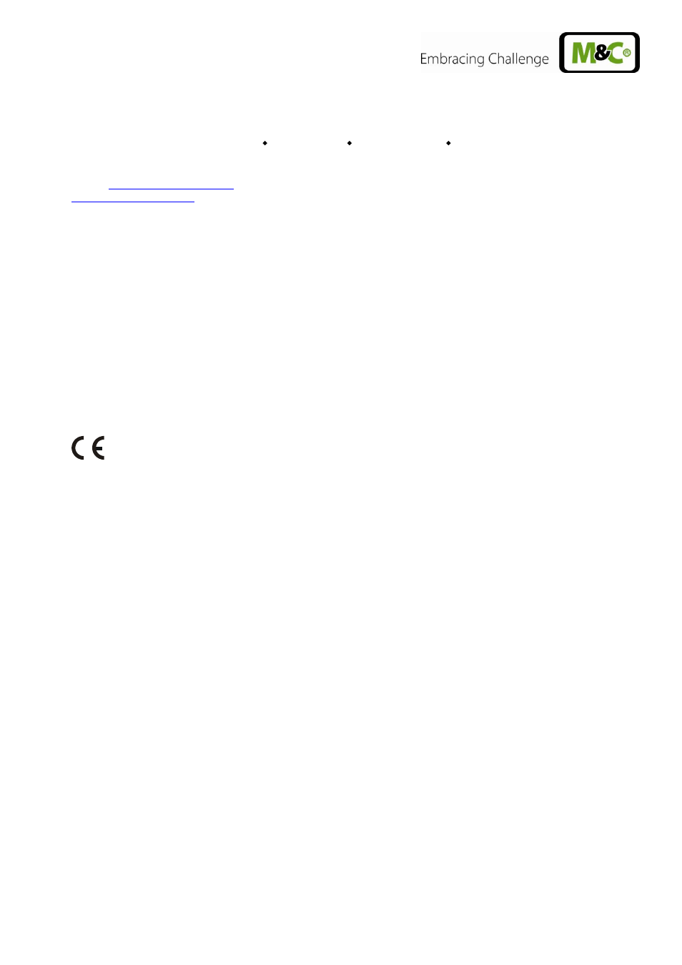 General information, Declaration of conformity | M&C TechGroup CSS-VC2 Operator's manual User Manual | Page 5 / 56