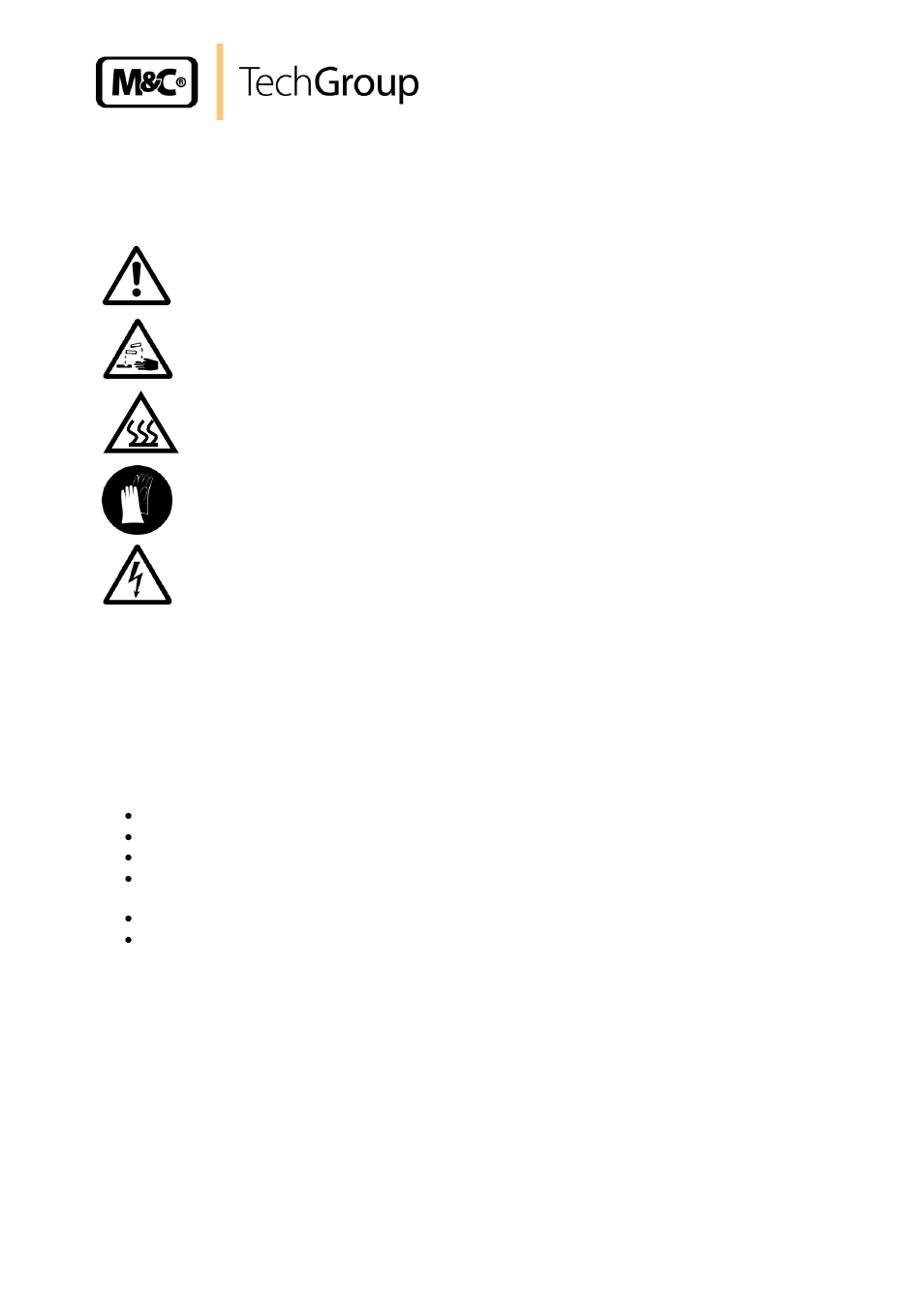 Maintenance | M&C TechGroup FT-...-H2 Operator's manual User Manual | Page 14 / 15