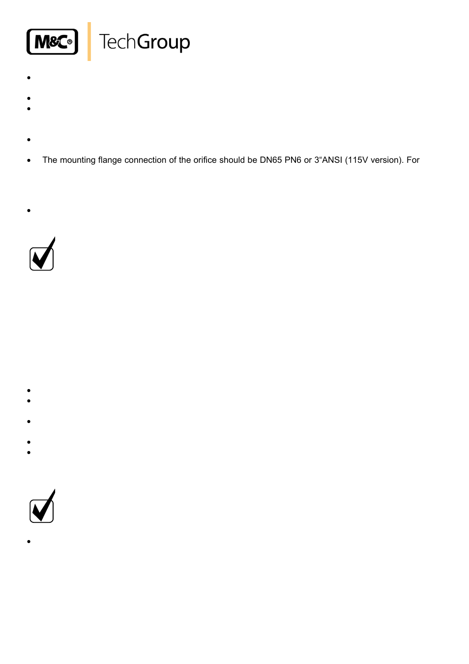 Installation, Installation of the sample probe | M&C TechGroup SP2000H_DIL_BR Operator's manual User Manual | Page 16 / 35