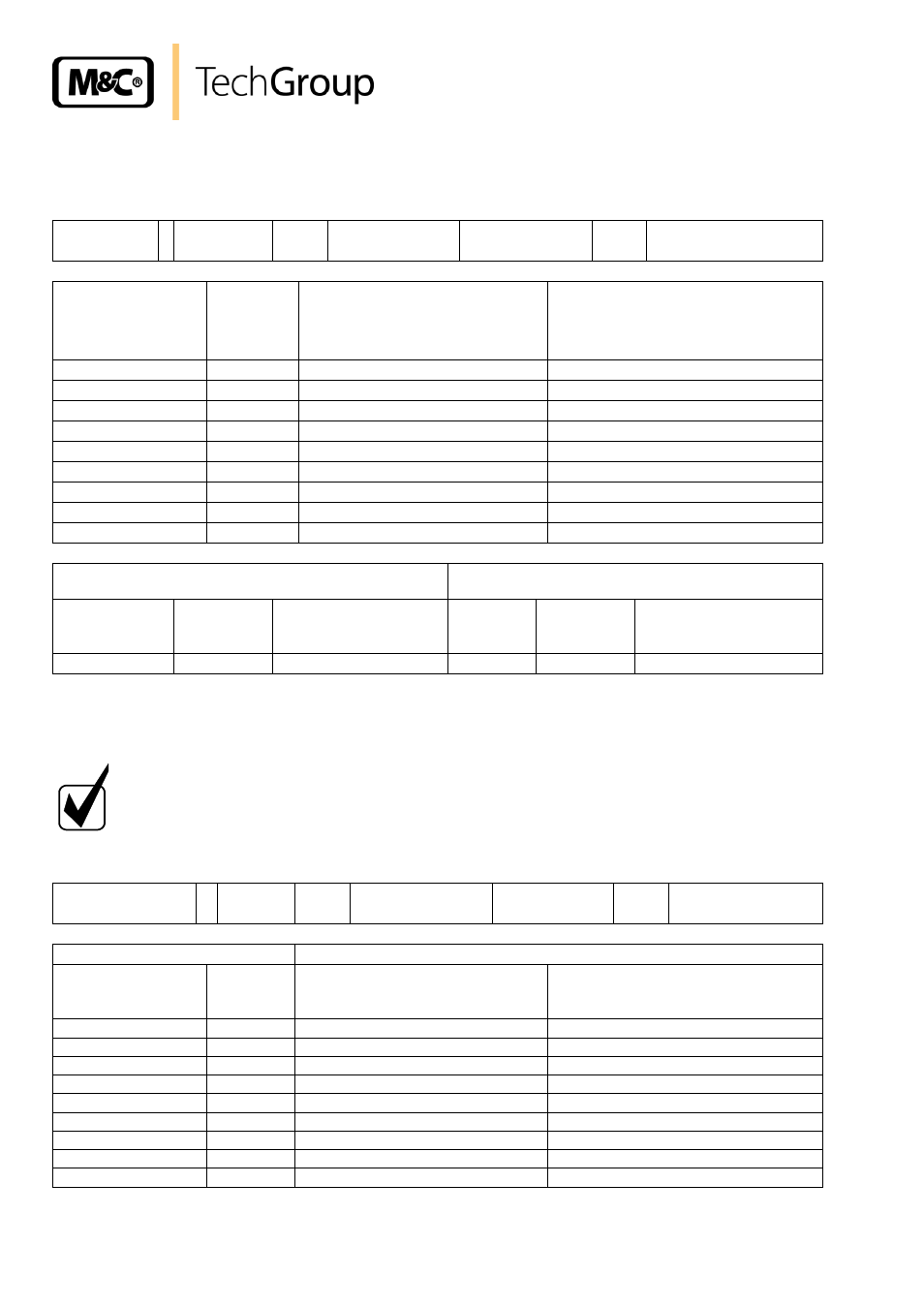 Figure 9, Extract from an injector data sheet, Figure 10 | Bypass injector data sheet | M&C TechGroup SP2000H_DIL_BR Operator's manual User Manual | Page 22 / 35