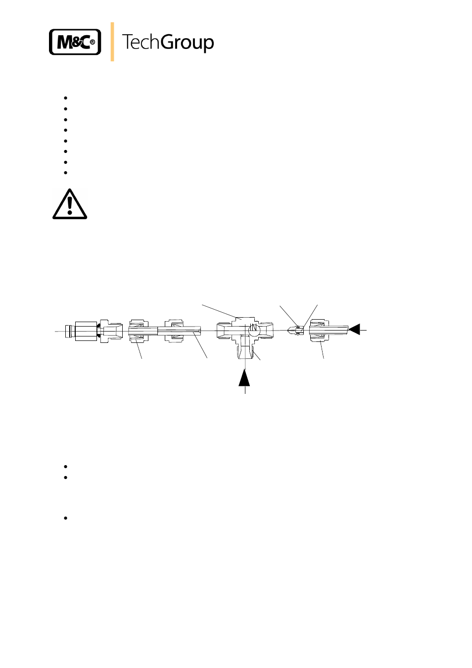 Figure 17, Bypass-t with injector and o-ring (180°c version) | M&C TechGroup SP2000H_DIL_BR Operator's manual User Manual | Page 31 / 35