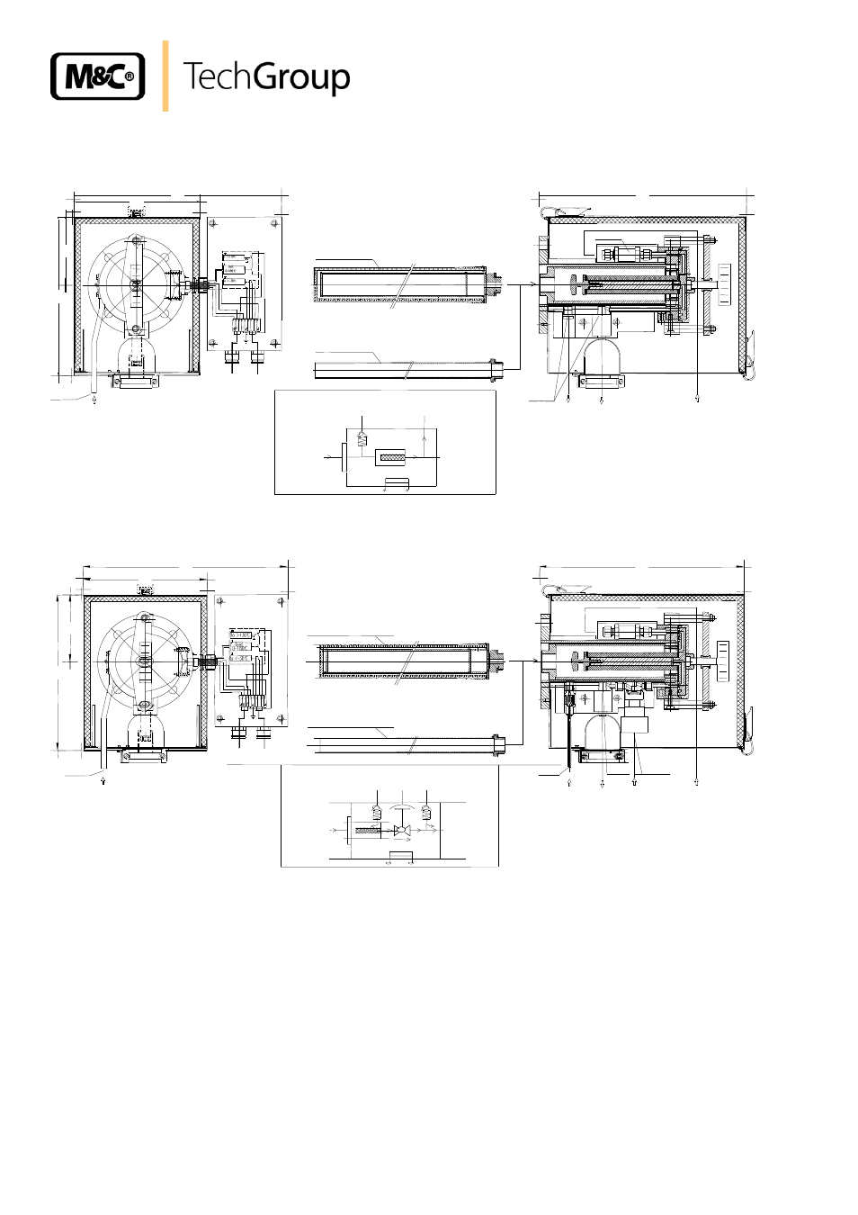 Figure 1, Probe type sp2500-h, Figure 2 | Probe type sp2500-h/c/i/bb | M&C TechGroup SP2500-H_C_I_BB_F Operator's manual User Manual | Page 8 / 22