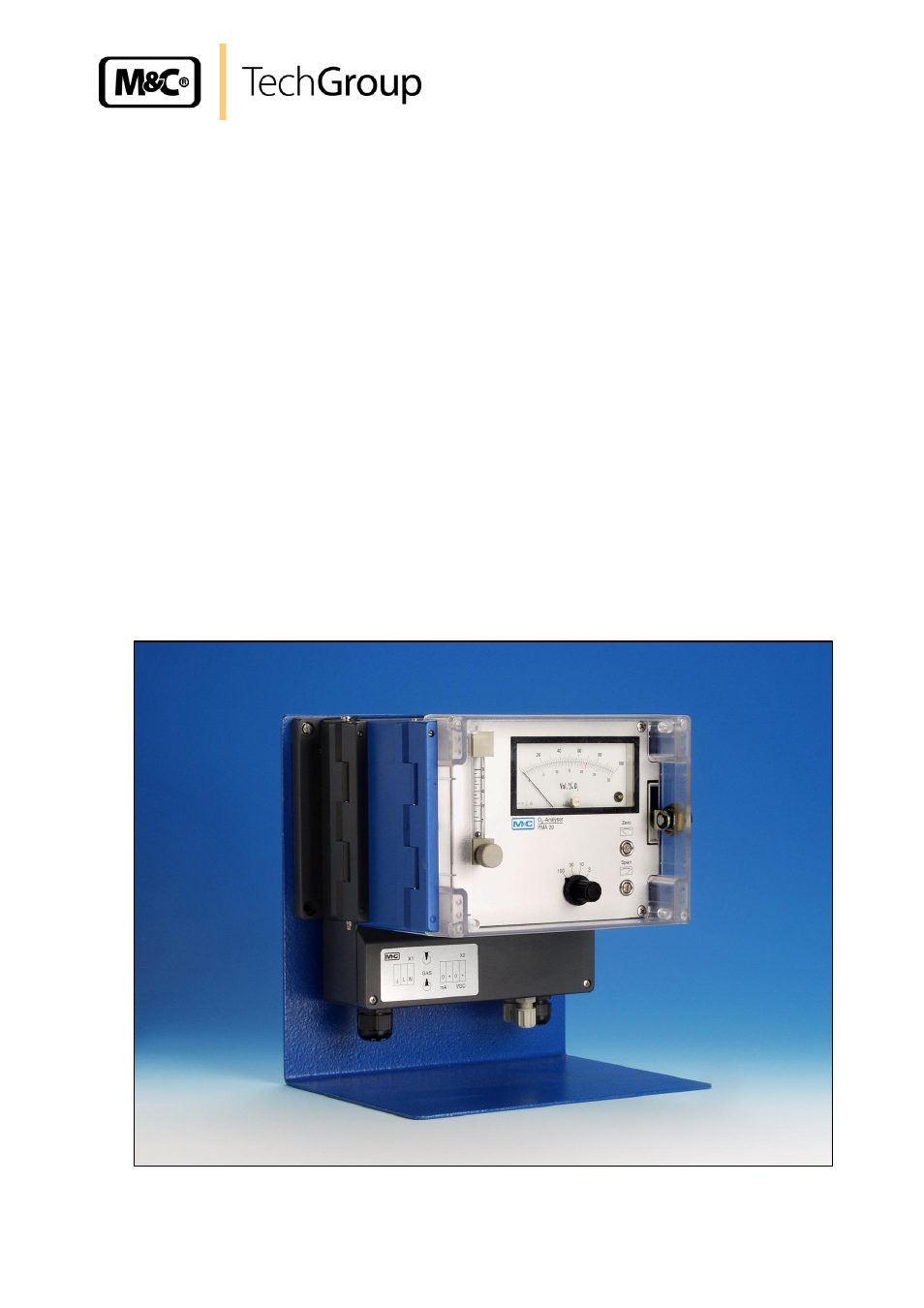 M&C TechGroup PMA 20 Operator's manual User Manual | 28 pages